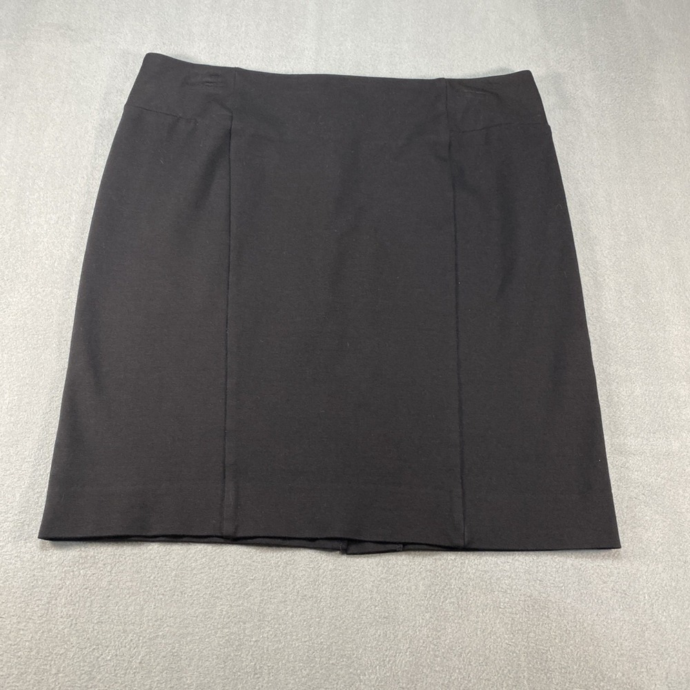 Lands‎ End Womens Pencil Skirt Black Size 10